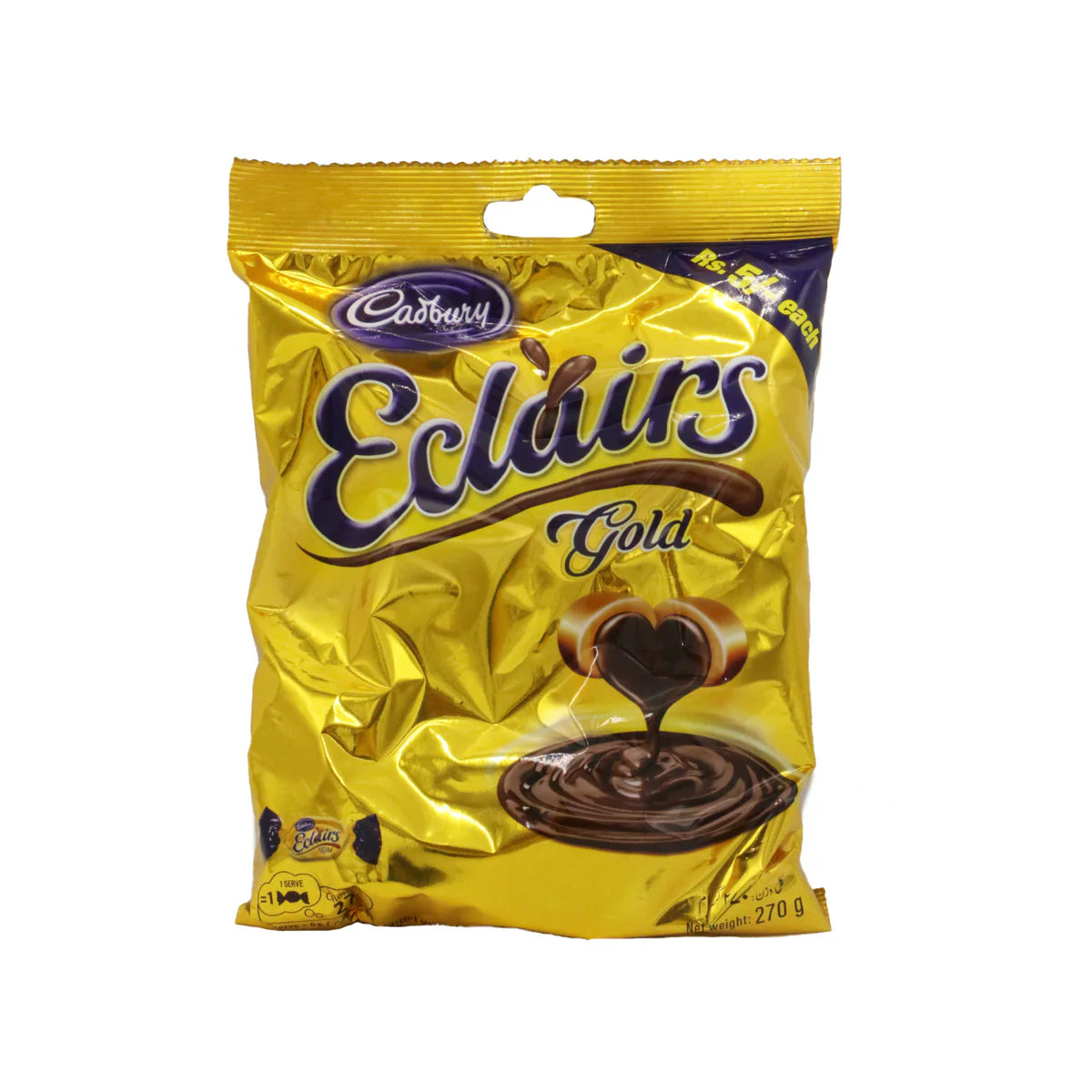 CADBURY ECLAIRS GOLD 180G