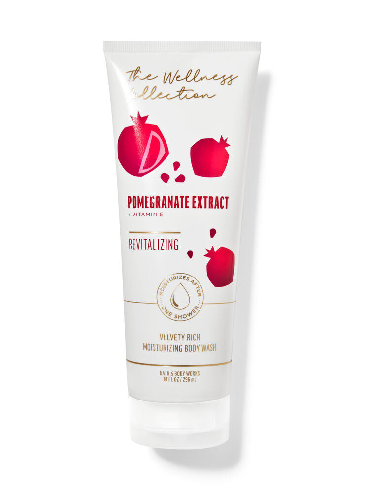 B-B BODY WASH TUBE 296ML (POMEGRANATE)