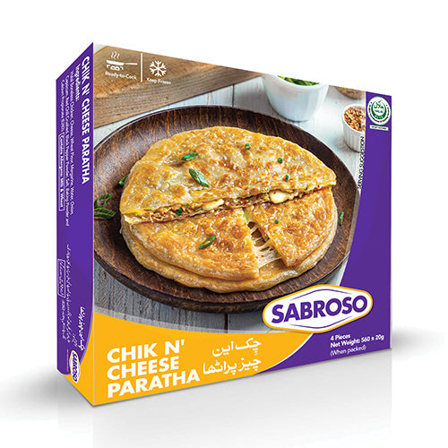 SABROSO CHIK N CHEESE PARATHA 560G