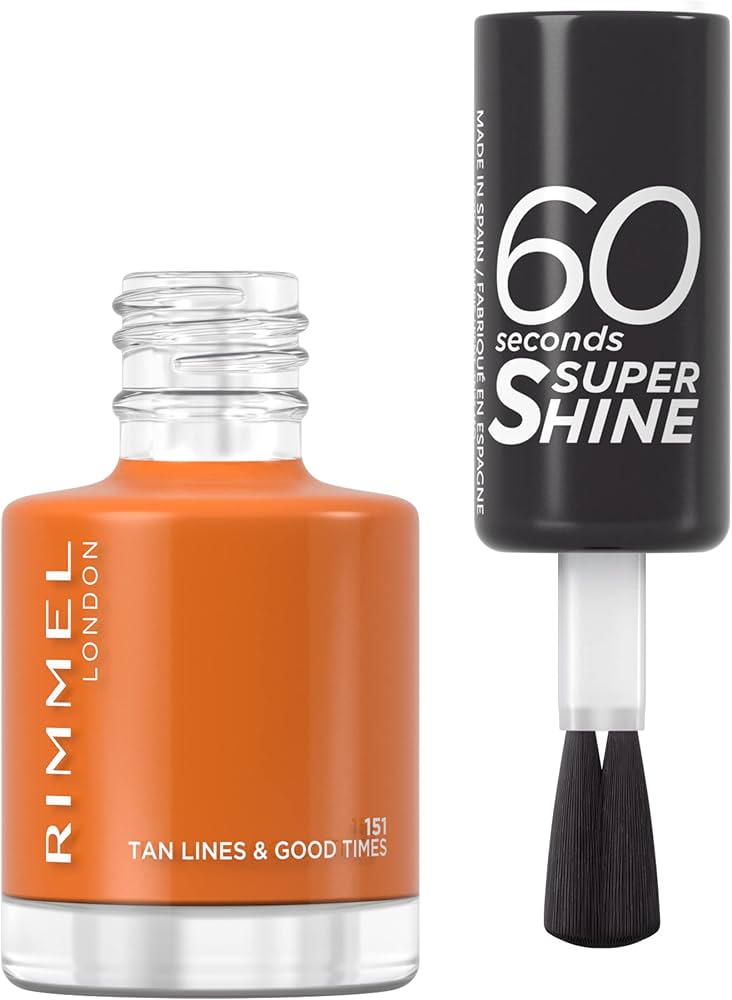 RIMMEL LONDON SUPER SHINE 151 TAN LINES