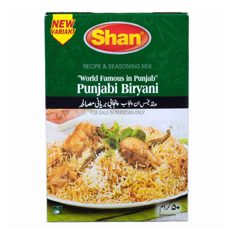 SHAN PUNJABI BIRYANI 50G