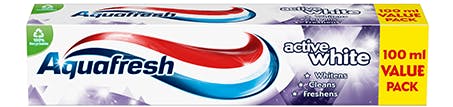 AQUAFRESH TOOTH PASTE 100ML (ACTIVE WHITE)