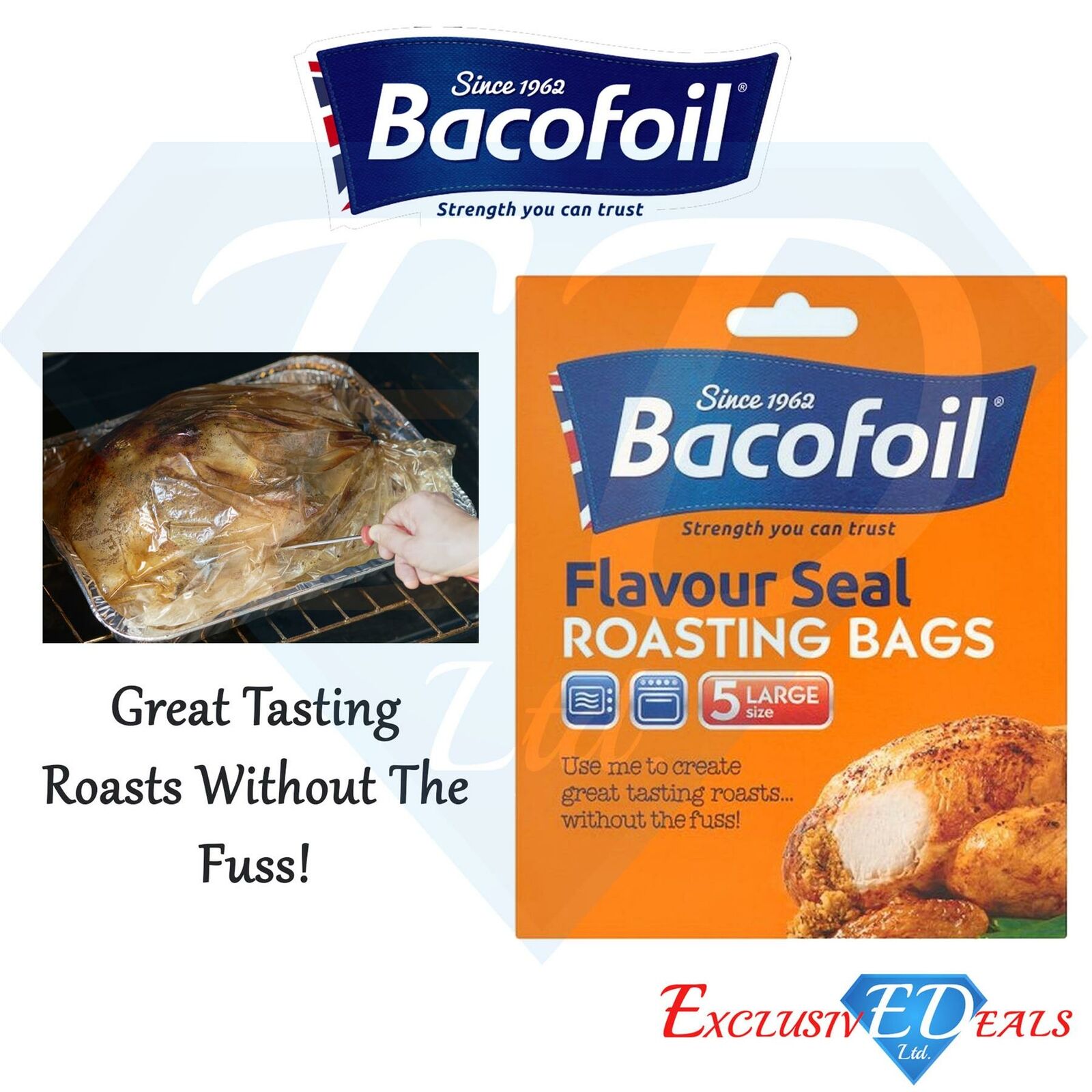 BACOFOIL ROASTING BAGS 5S