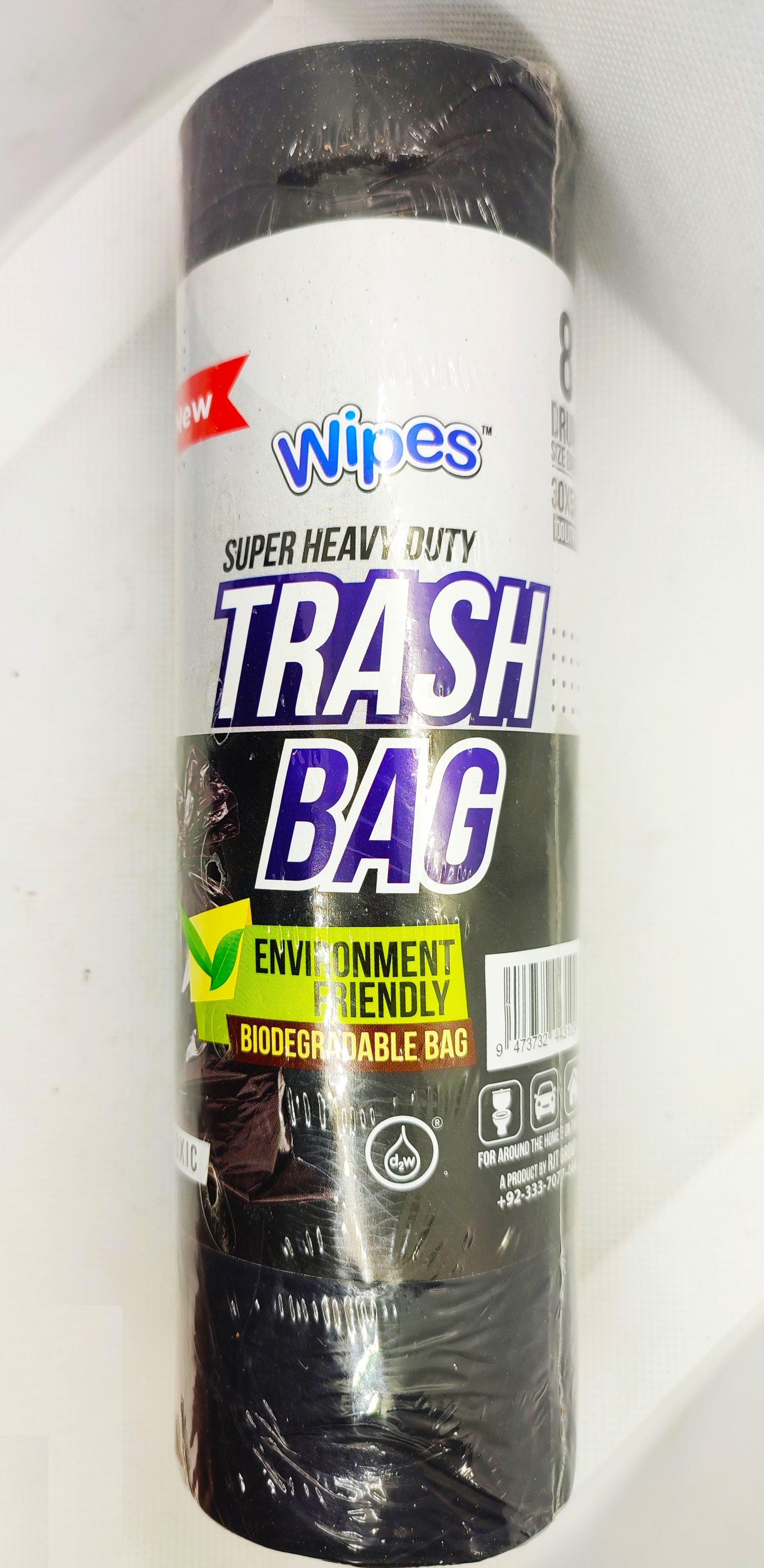 WIPES DRUM (30X50) 8 BAGS