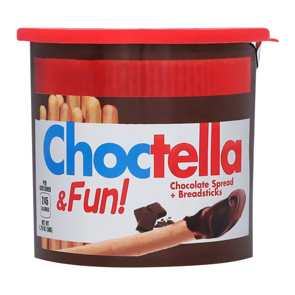 STRAW BELLA FUN 50G (CHOCO)