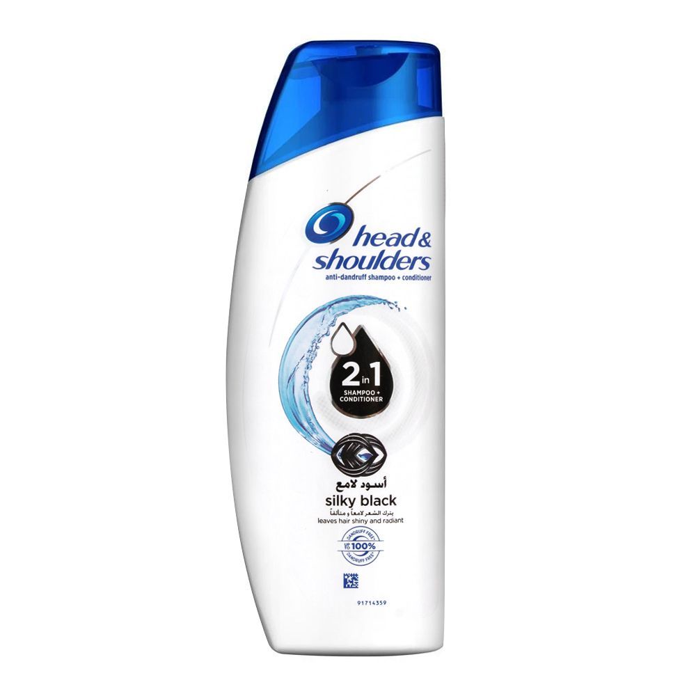 H-S SHAMPOO 2 IN 1 190ML (BLACK)