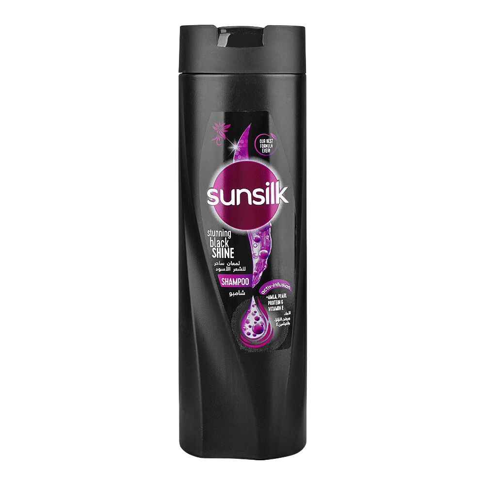 SUNSILK SHAMPOO 175ML (BLACK SHINE)