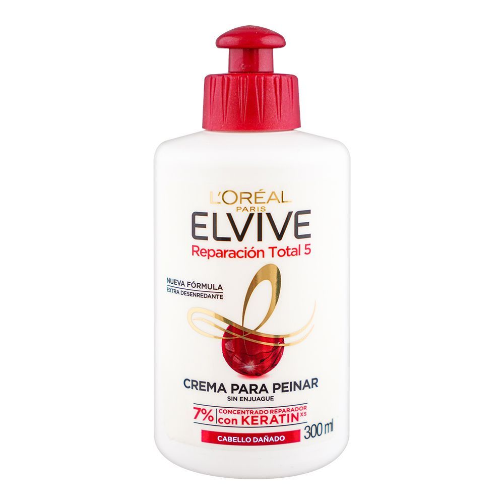 LOREAL ELVIVE CREAM 300ML (TOTAL 5)