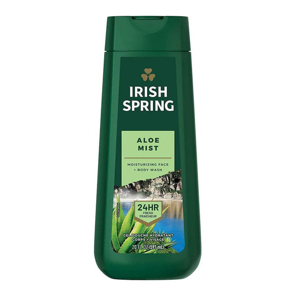 IRISH SPRING F+BODY WASH 591ML (ALOE MIST)