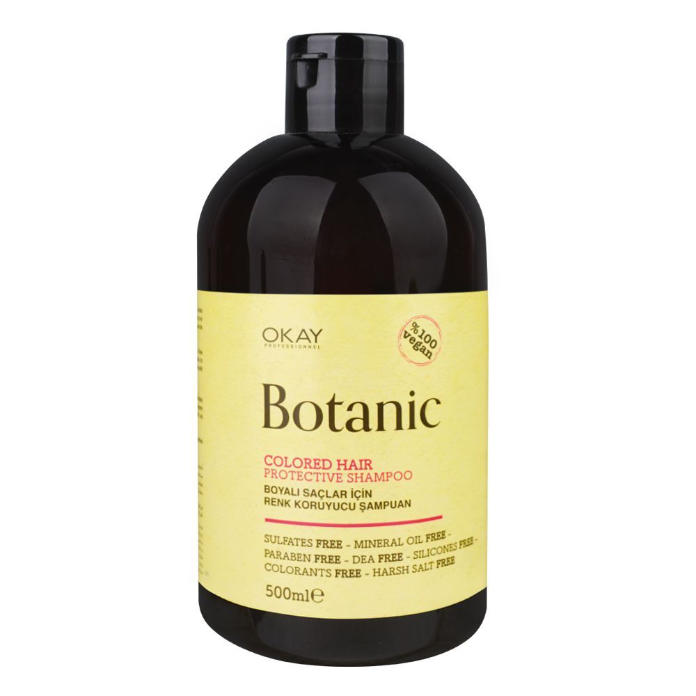 OKAY BOTANIC HAIR SHAMPOO 500ML (COLORED)