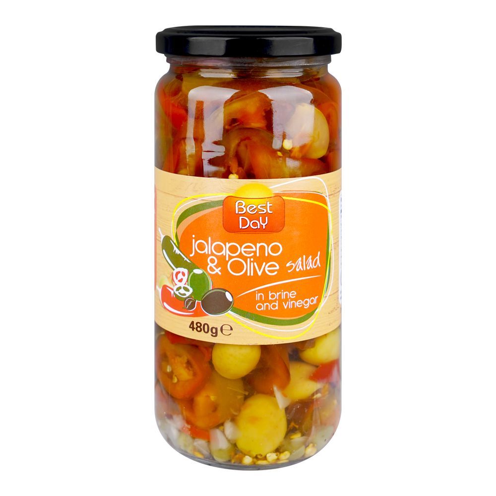 BEST DAY JALAPENO - OLIVE 480G