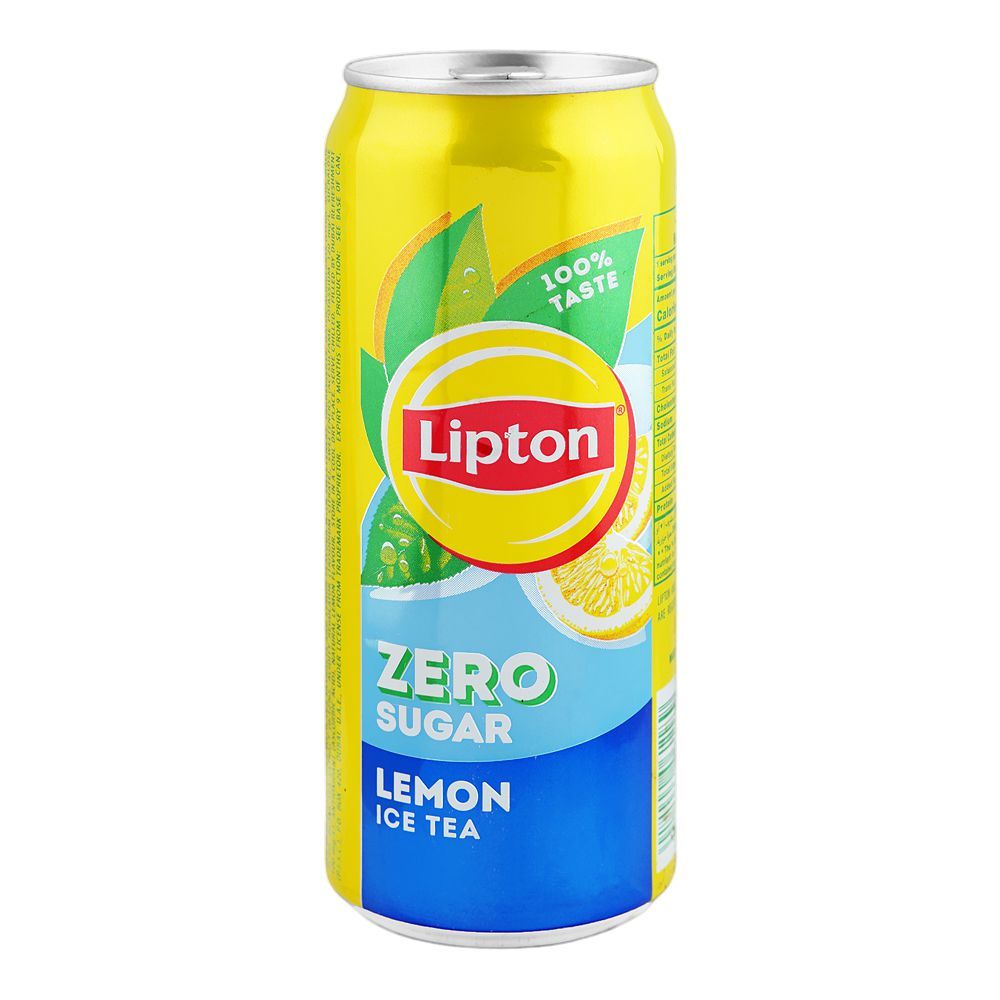 LIPTON ICE TEA 320ML TIN S-F (LEMON)