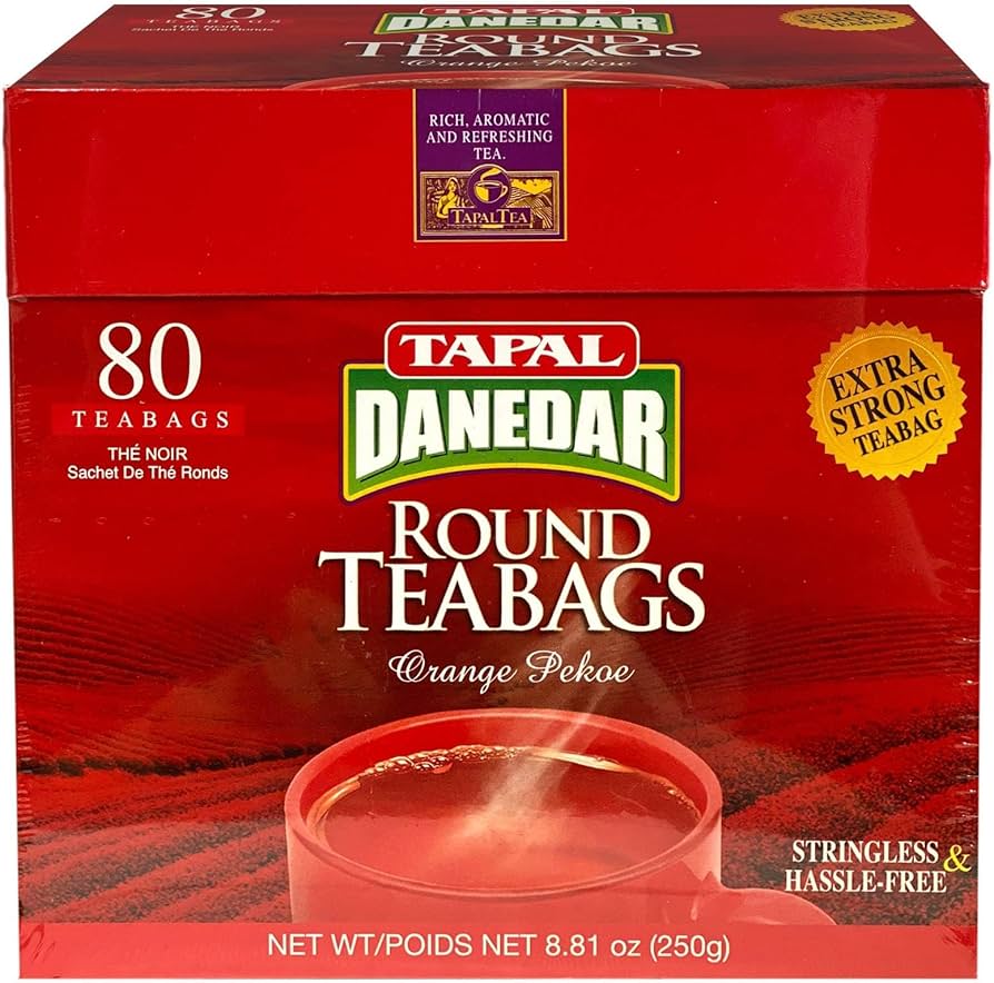 TAPAL DANEDAR ROUND TEA BAGS 80S