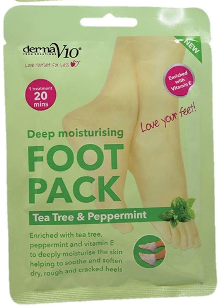 DERMA V10 FOOT PACK (TEA TREE)