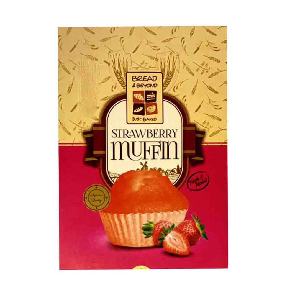 BREAD-BEYOND STRAWBERRY MUFFIN 35G