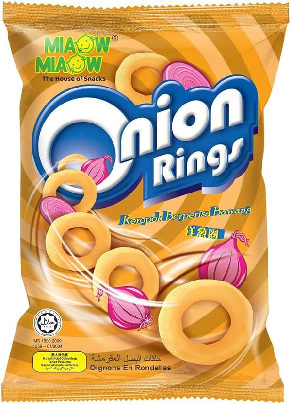 MIAOW MIAOW ONION RINGS 60GM