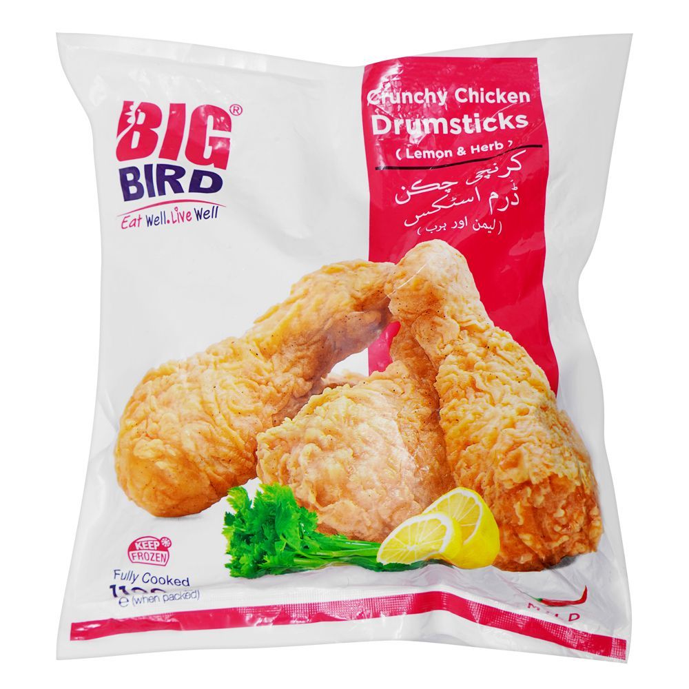 BIG BIRD CRUNCHY CHICKEN DRUMSTICKS 1100G