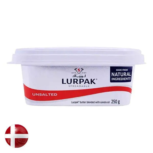 LURPAK UNSALTED BUTTER 250G