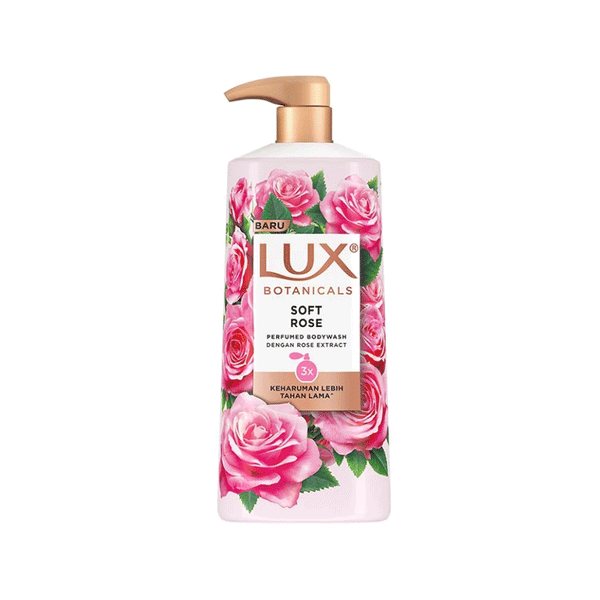 LUX SHOWER GEL  580ML (SOFT ROSE)