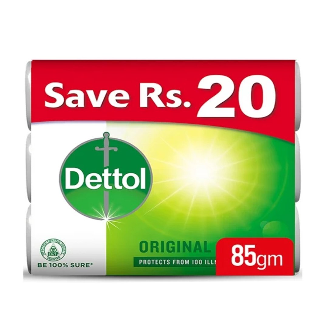 DETTOL ORIGINAL 85G*3