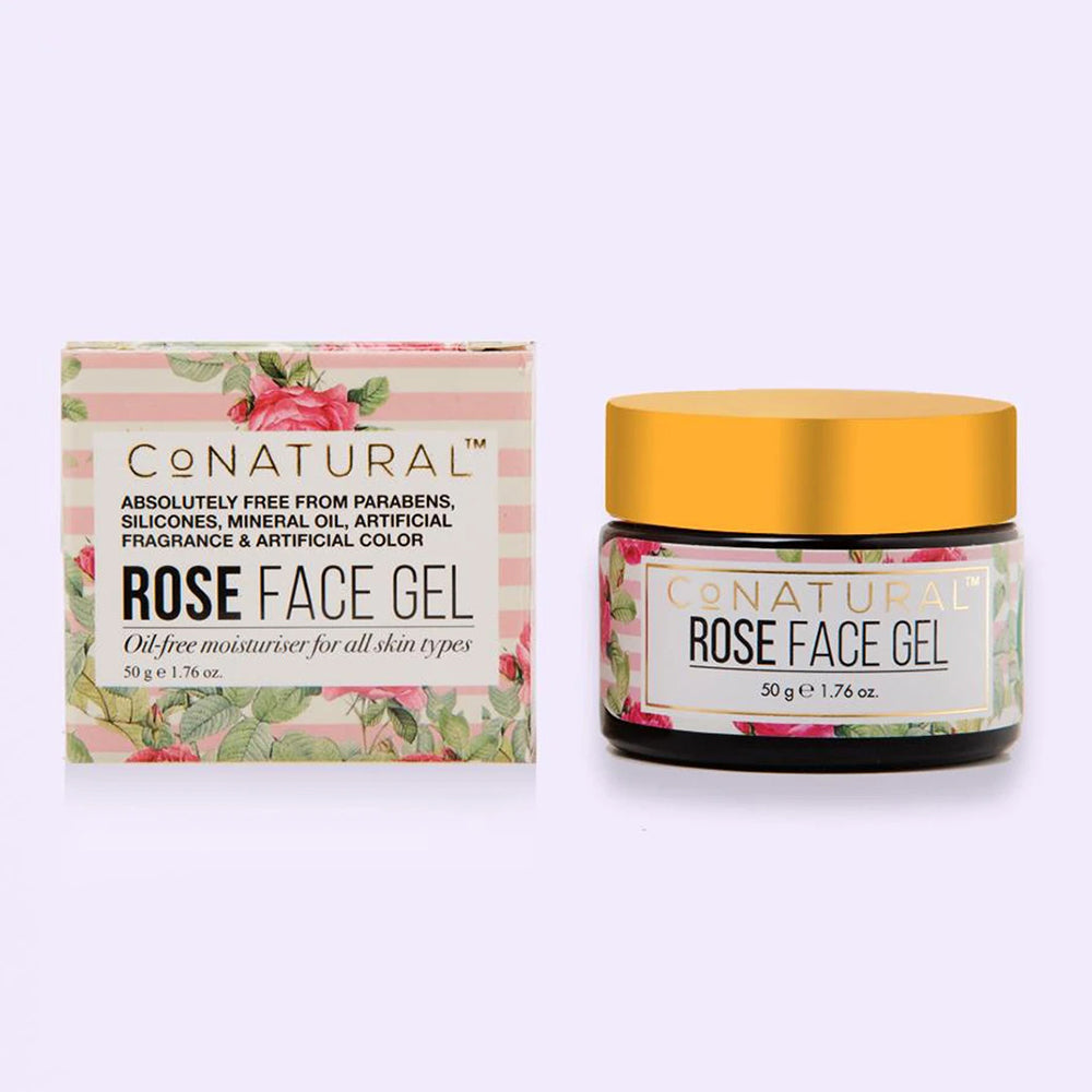 CONATURAL ROSE FACE GEL 50G