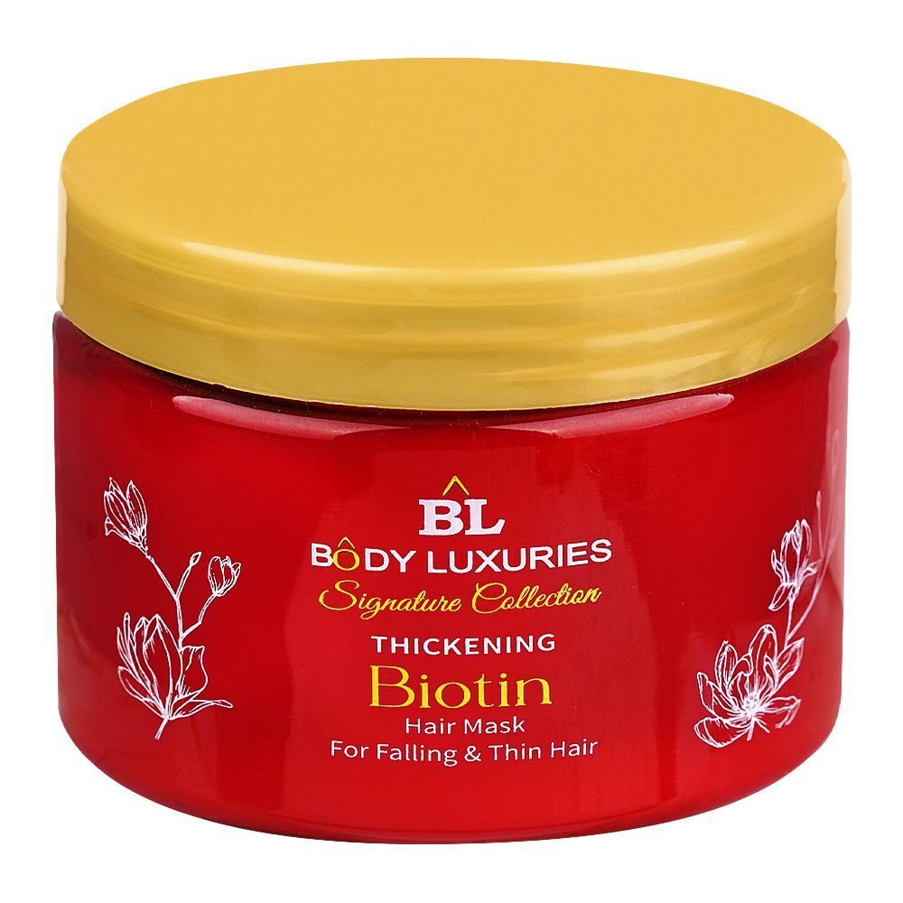 BODY LUXURIES HAIR MASK 300ML (BIOTIN)