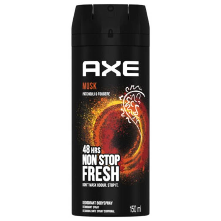 AXE BODY SPRAY 150ML (MUSK)