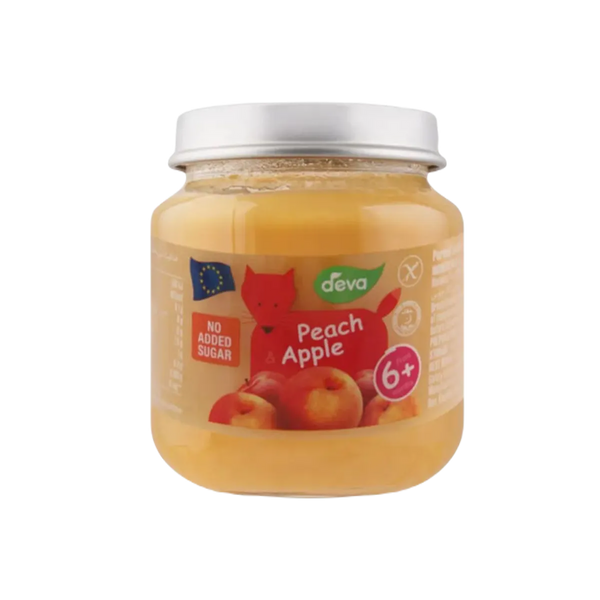 DEVA BABY FOOD 125G (PEACH APPLE)
