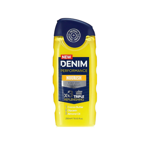 DENIM SHOWER GEL 250ML (NOURISH)