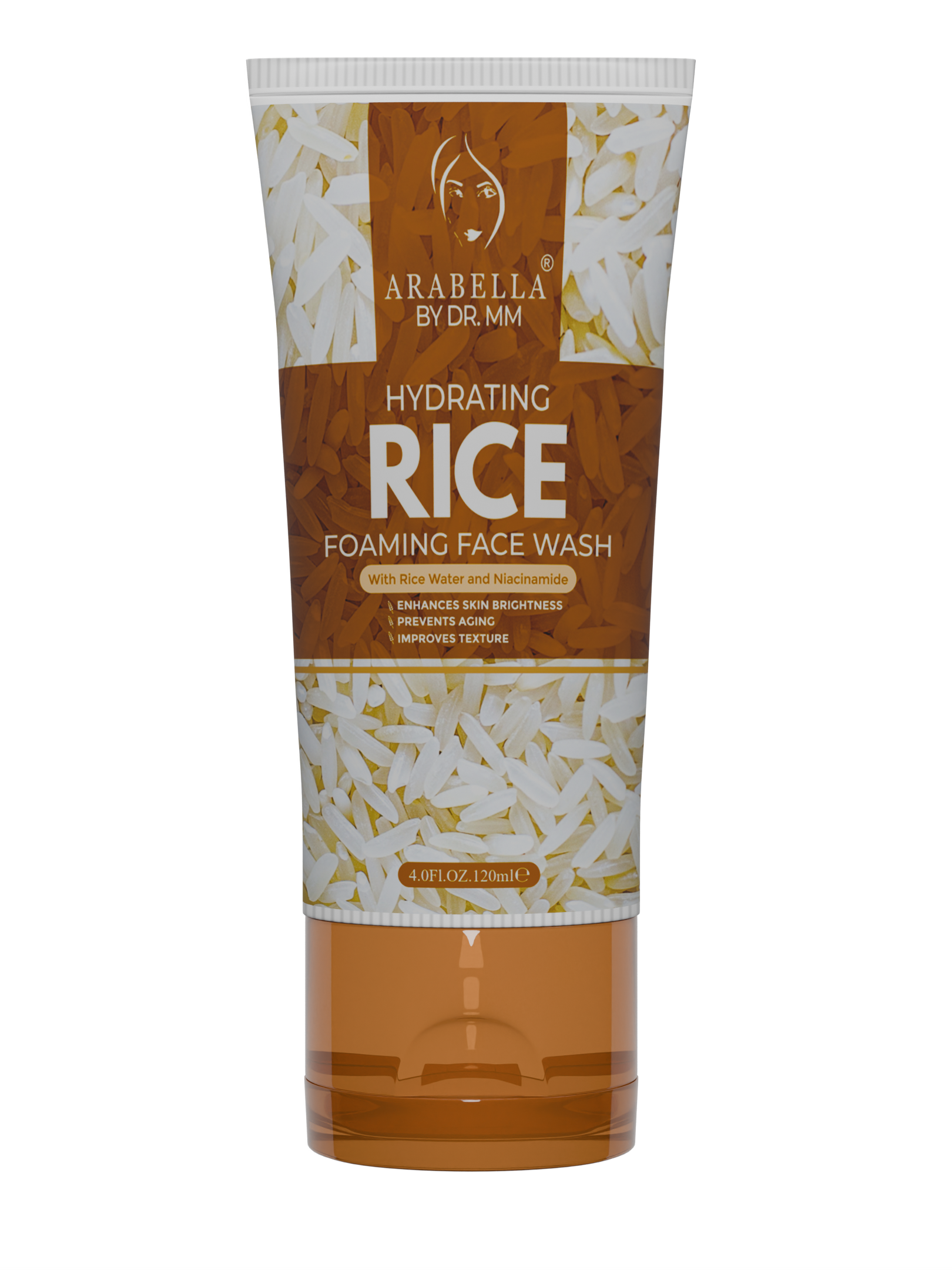ARABELLA RICE FOAMING FACE WASH 120ML