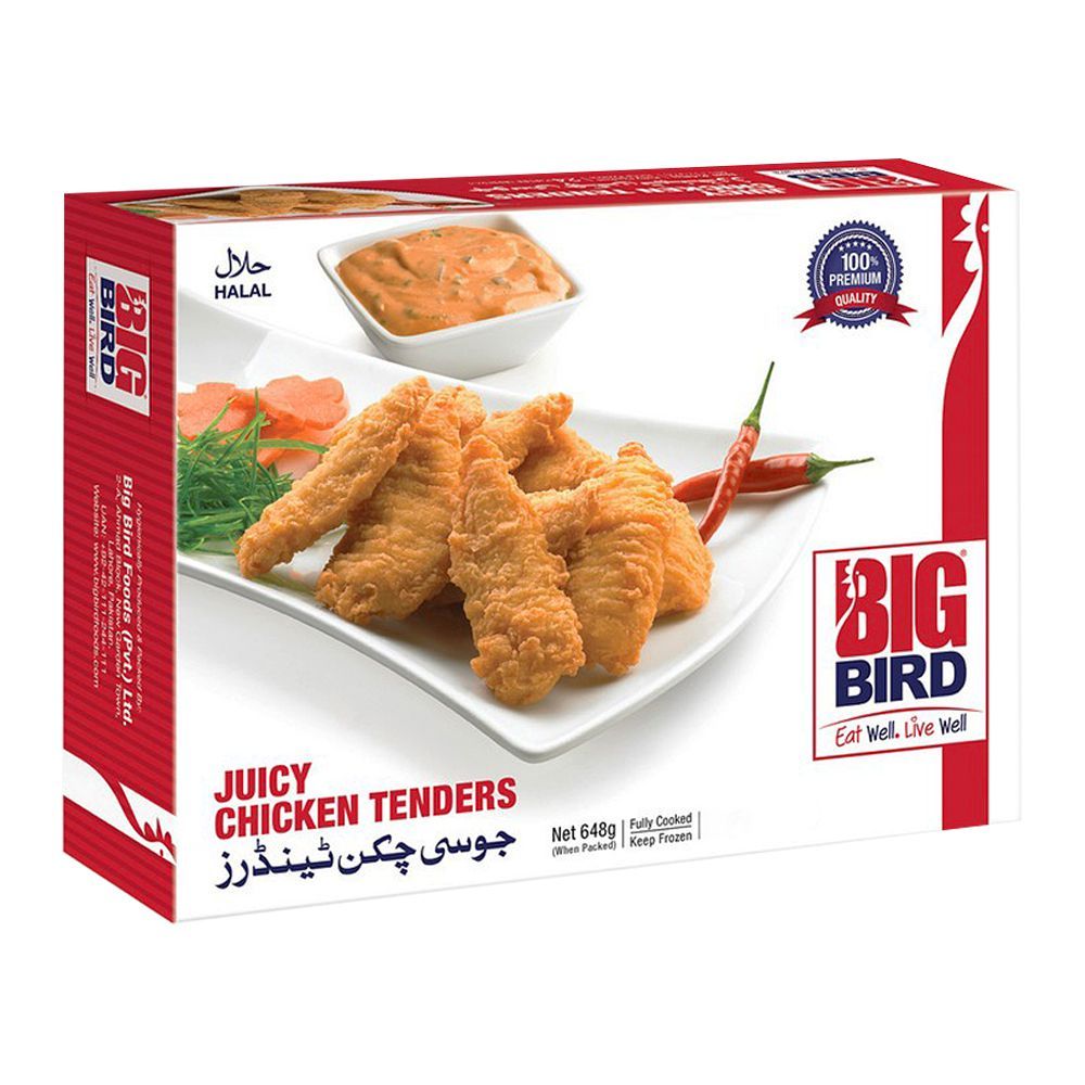 BIG BIRD JUICY CHICKEN TENDER 648G