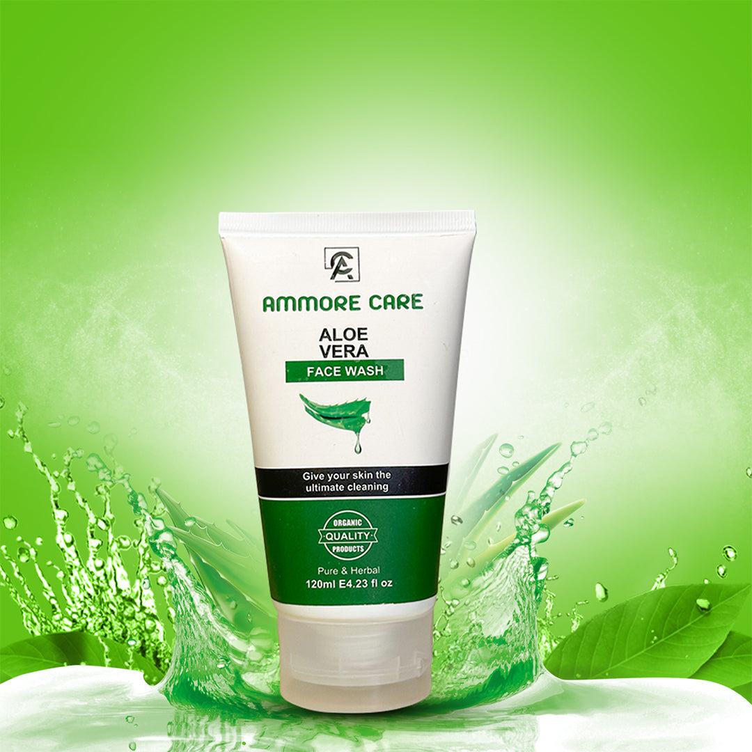 AMMORE CARE ALOEVERA FACE WASH 120ML