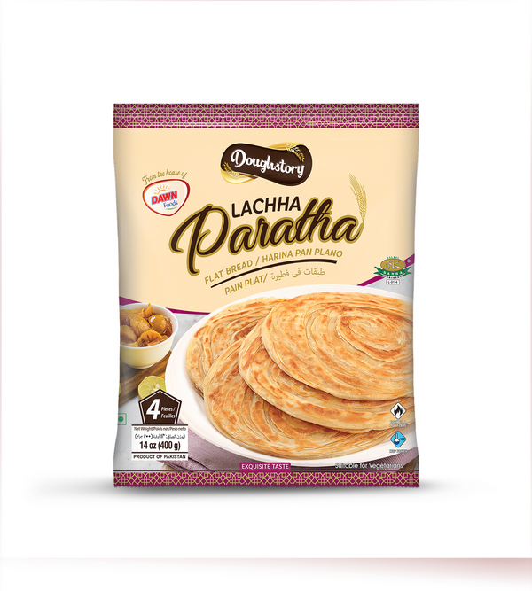 DOUGHSTROY LACHA PARATHA 4S