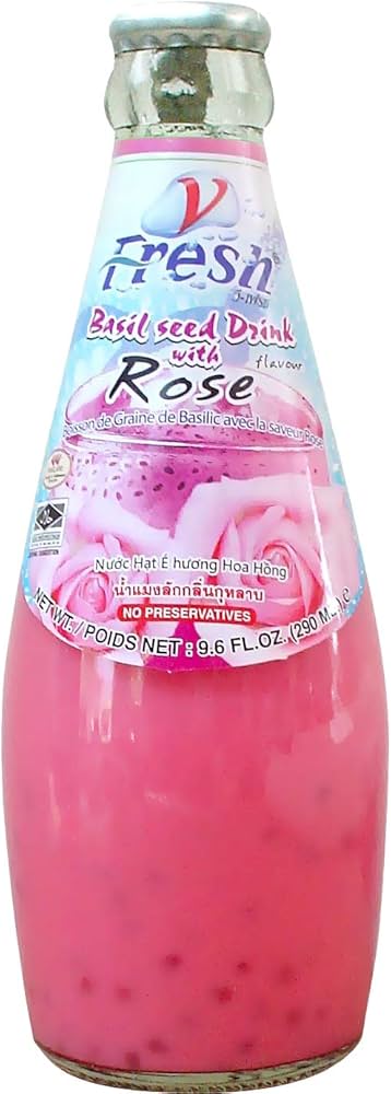AC BASIL SEEDS DRINK 290ML (ROSE)