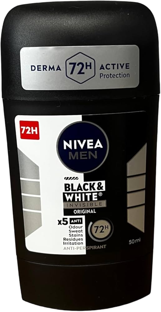 NIVEA DEO STICK 50ML (B&W)