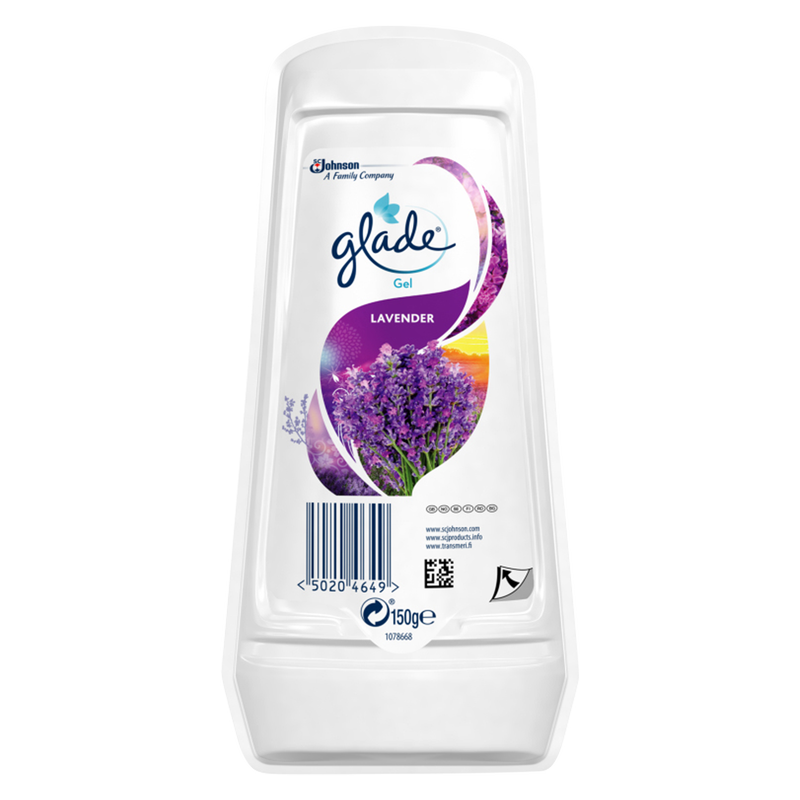 GLADE SOLID GEL 150ML (LAVENDER)