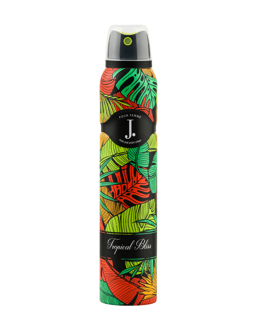 J. BODY SPRAY 200ML (TROPICAL BLISS)