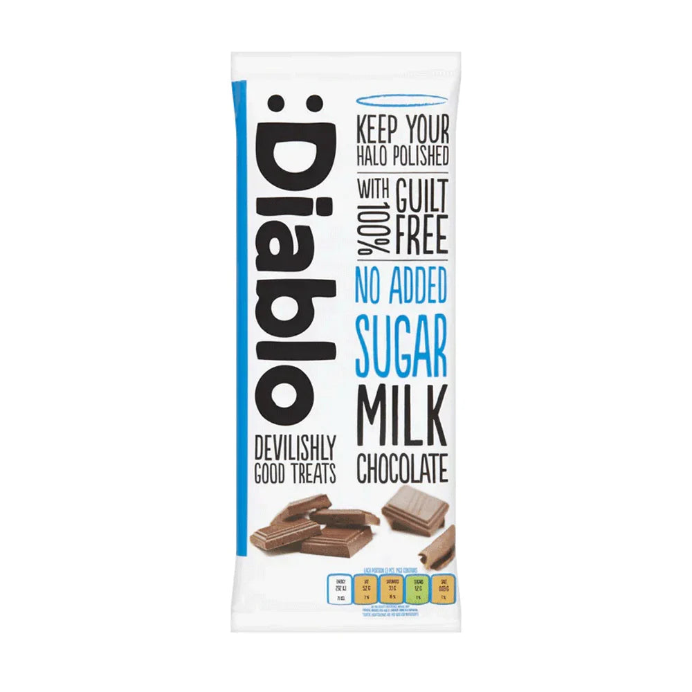 DIABLO CHOCOLATE BAR 85G (MILK)