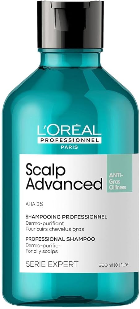 LOREAL SCALP ADV ANTI GRAS SHAMPOO 300ML