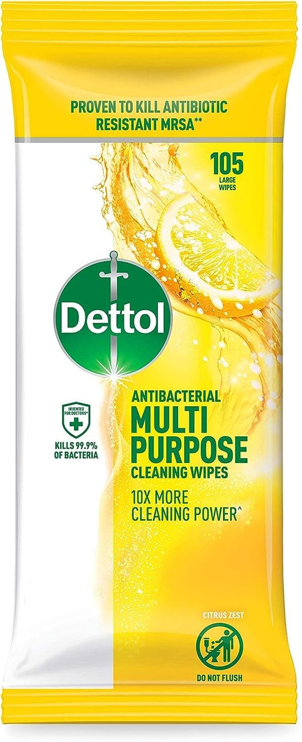 DETTOL SURFACE WIPES 105 (MULTI)