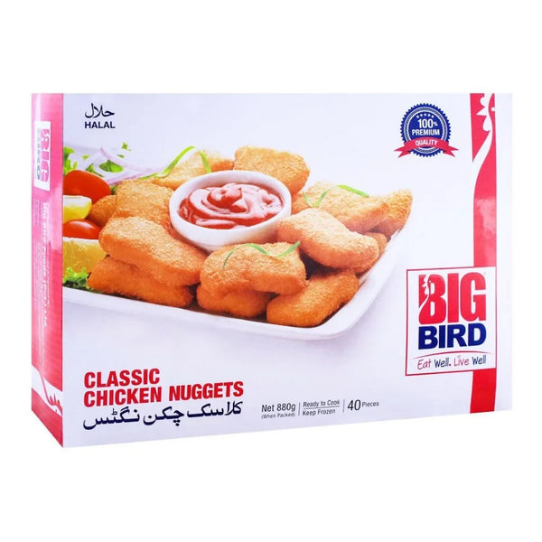 BIG BIRD CLASSIC CHICKEN NUGGETS 880G