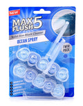 MAX FLUSH 5 TOILET HANGER 2*45G (OCEAN)