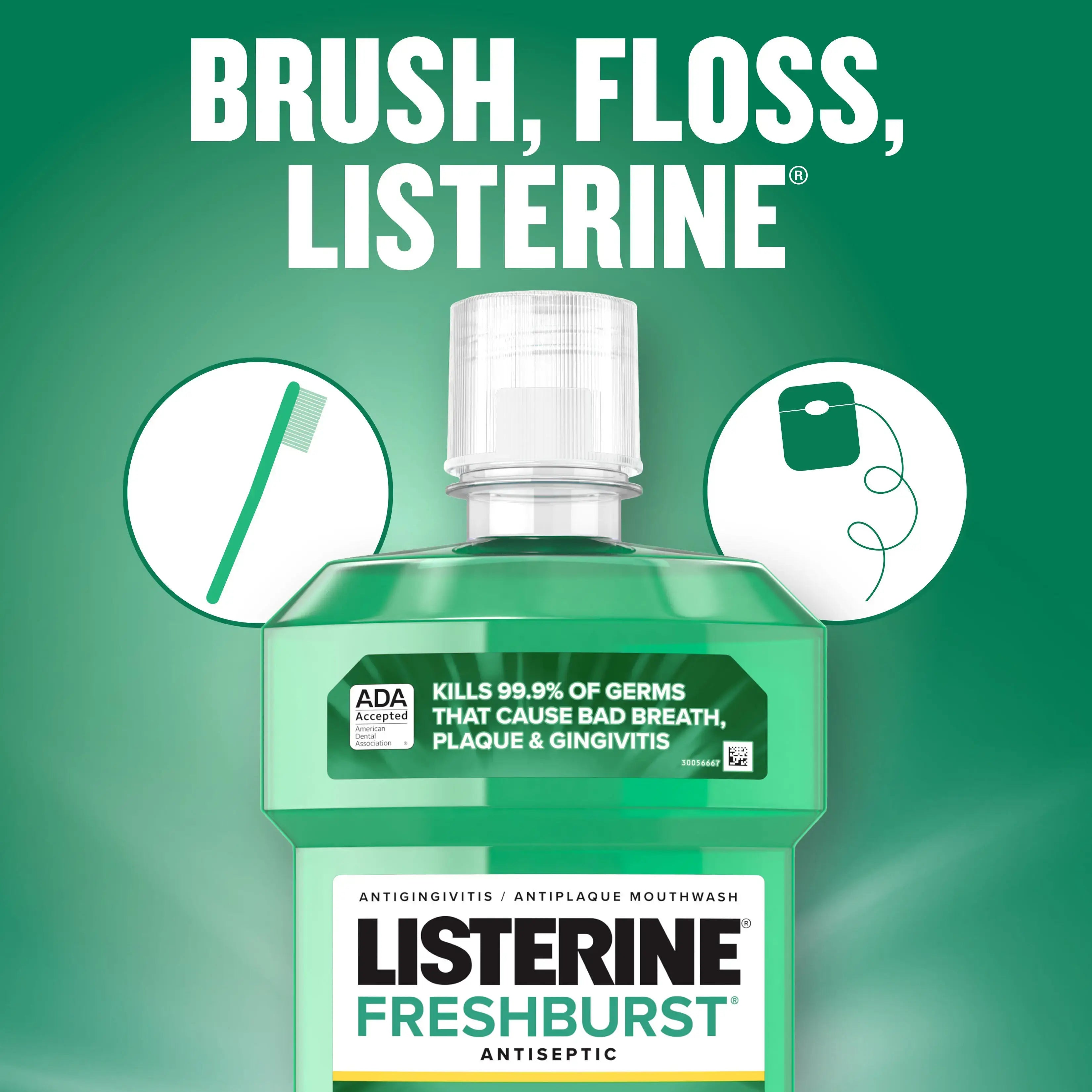 LISTERINE M-W 250ML (FRESH BRUST)