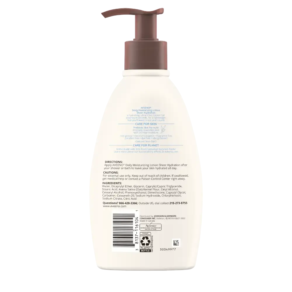 AVEENO D-M LOTION 530ML (SHEER)