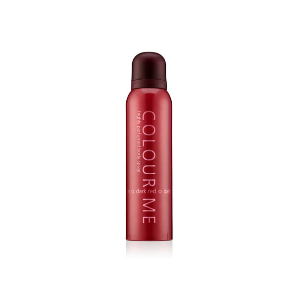 COLOUR ME BODY SPRAY 150ML (DARK RED)