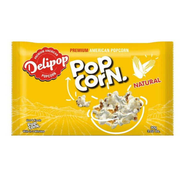 DELIPOP POPCORN 90G (NATURAL)