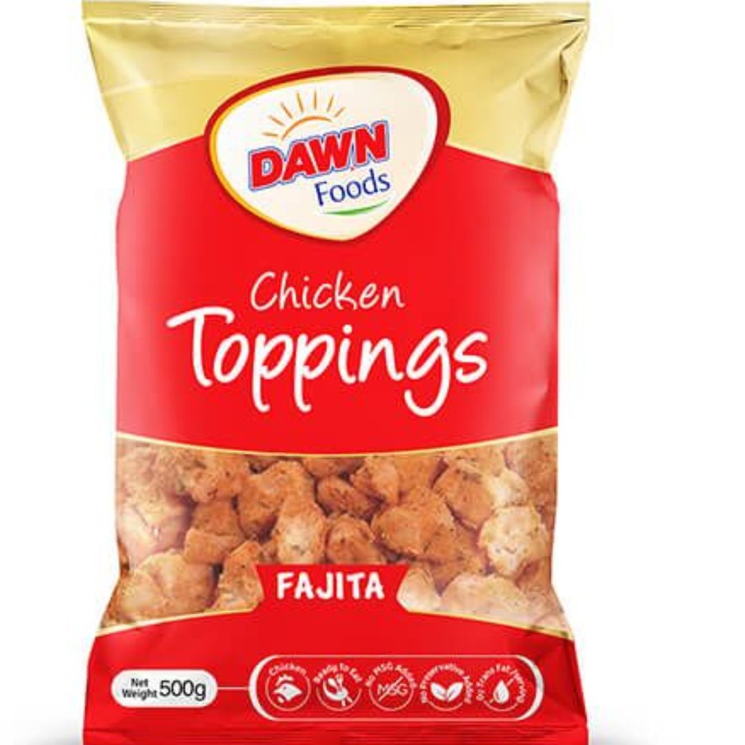 DAWN CHICKEN FAJITA TOPPING 500G