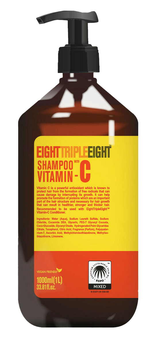 EIGHT TRIPLE EIGHT SHAMPOO 1L (VIT-C)