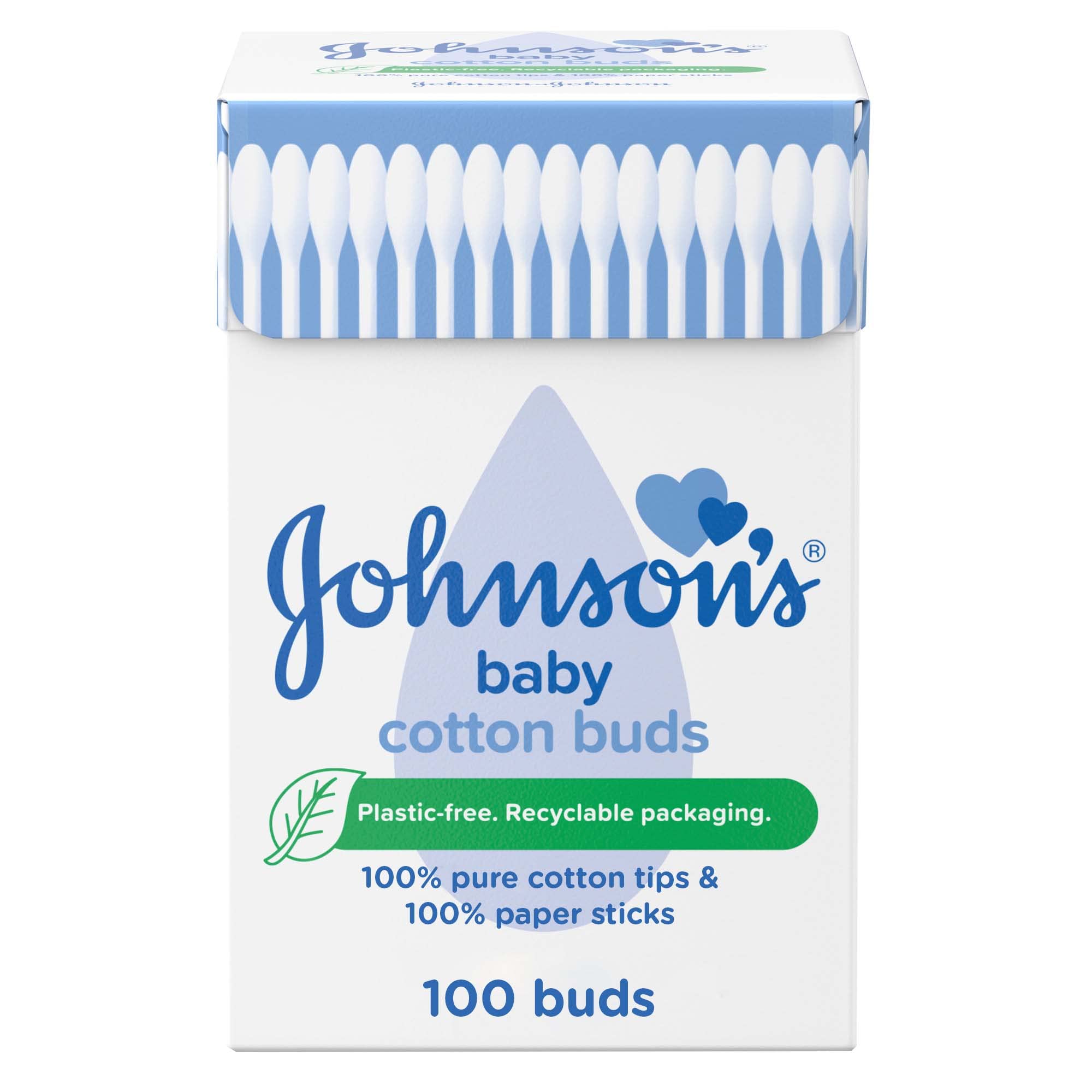 JOHNSONS COTTON BUDS 100S