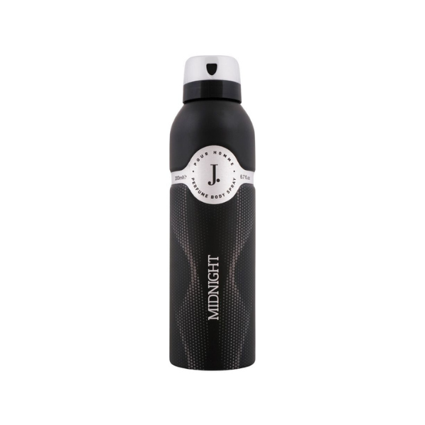 J. BODY SPRAY 200ML (MID NIGHT)